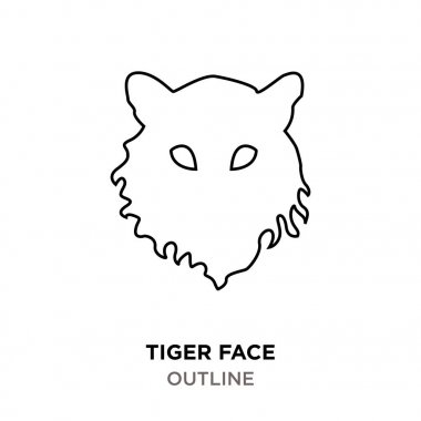 Kaplan Anahat Beyaz arka plan üzerinde yüz