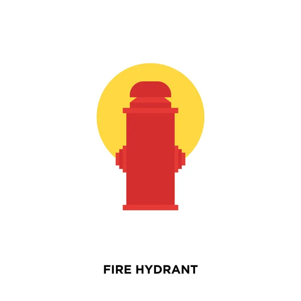 Ícone de hidrante de fogo isolado no fundo branco para o seu design web, móvel e aplicativo —  Vetores de Stock