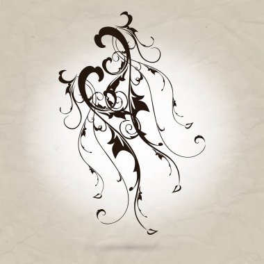 Tasarım, tebrik kartı, davet, menü, kapak için vintage ögesi