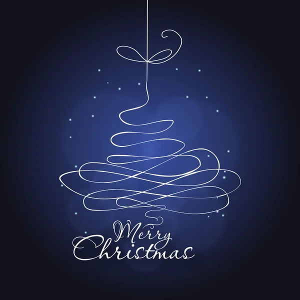 Gelukkig nieuw jaar en merry Christmas. vectorillustratie Stockillustratie