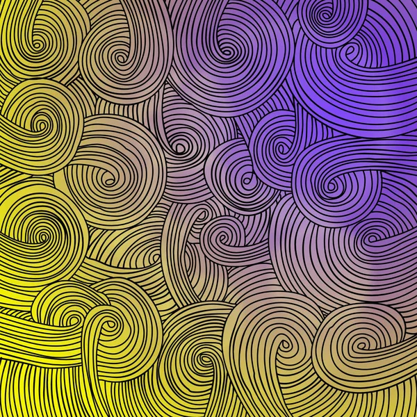 Texture ondulée linéaire colorée . — Image vectorielle
