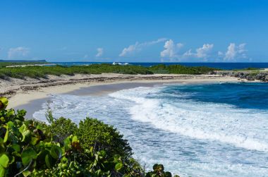 Pointe des Chateaux, Guadeloupe, Caribbean Beach