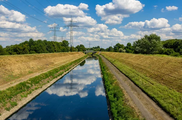 River Emscher Essen Germany — Stock Photo, Image