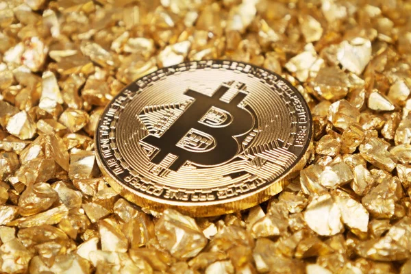 Cryptocurrencies karlı yatırım bayraklarında altın Bitcoin