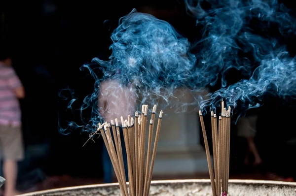 Hue Vietnam Sticks Incense Burned Brazier Entrance Thien Pagoda Hue Royalty Free Stock Photos
