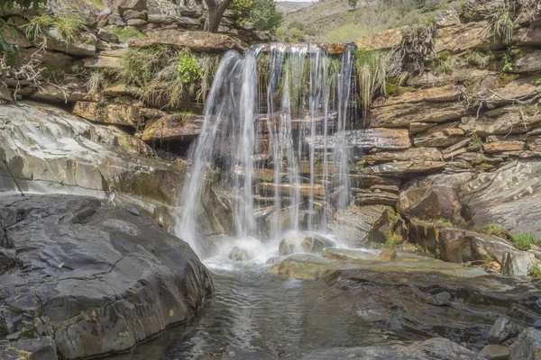 Natürliche Wasserfälle — Stockfoto