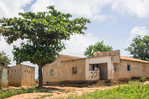 Gabela Kwanza Sul Angola 2020 View Traditional Village Zinc Sheet — Stock Photo, Image