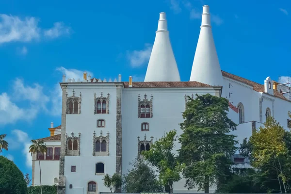 Sintra Portugal 2014 View Palace Sintra Also Called Town Palace — 스톡 사진
