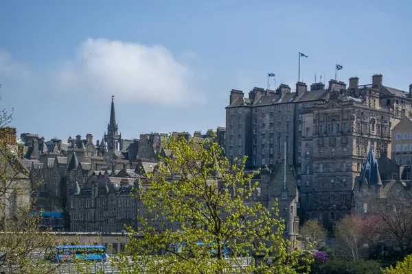 Edinburgh Schotland 2014 Uitzicht Het Centrum Van Edinburgh Het Centrum — Stockfoto