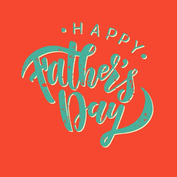 Boldog Apák napja üdvözlés kártya sablon — Stock Vector