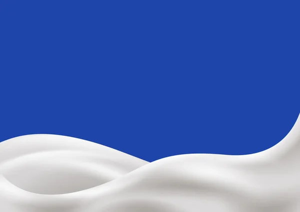 Γάλα κύμα διανυσματικά εικονογράφηση — Διανυσματικό Αρχείο