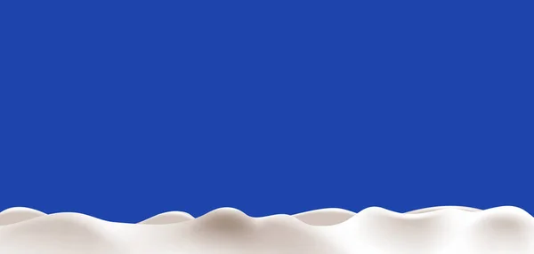 Long fond abstrait lait liguide, ou yaourt — Image vectorielle