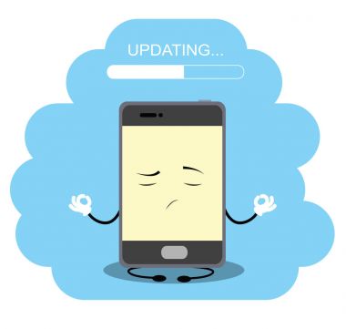 Güncelleme akıllı telefon app.