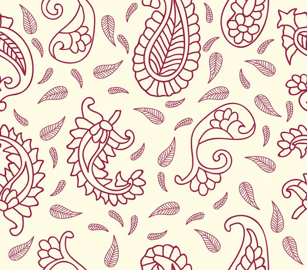 Hint damga, sarı bir arka plan oryantal desende