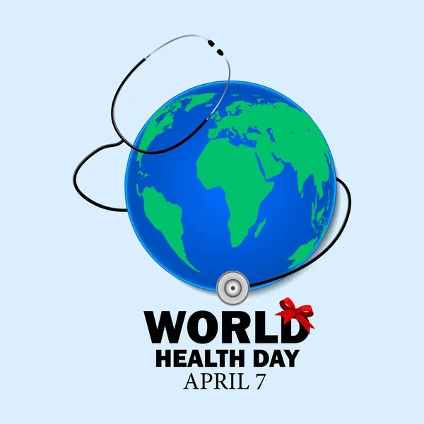 Weltgesundheitstag April Logosymbole Für Ihr Design Vektorillustration — Stockvektor
