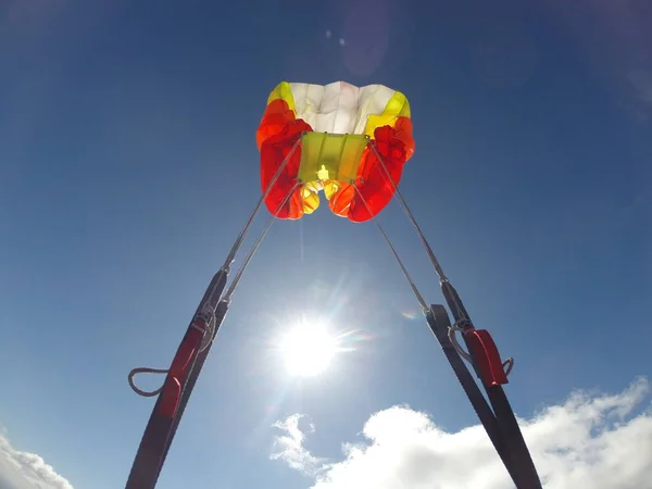 Skydiving Helicopter — Stock Photo, Image