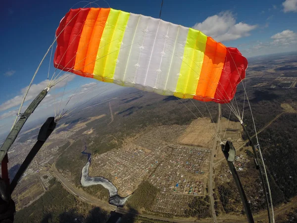 Skydiving Helicopter — Stock Photo, Image