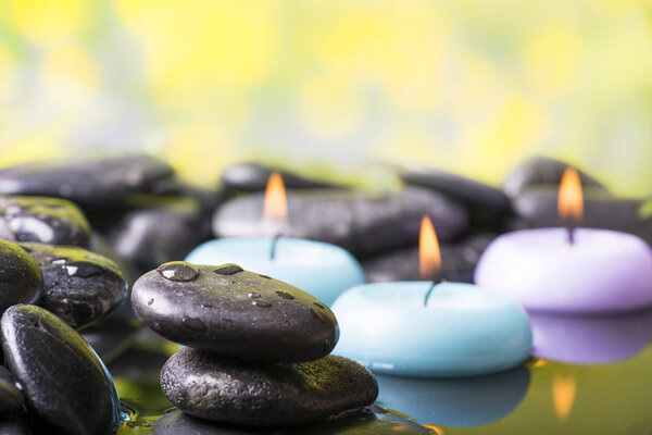 spa with Zen garden