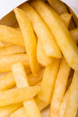 Yakın planda patates kızartması.