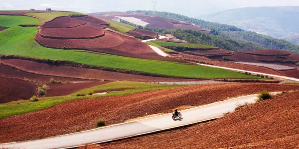 Vacker landsbygd landskap i södra Kina. — Stockfoto
