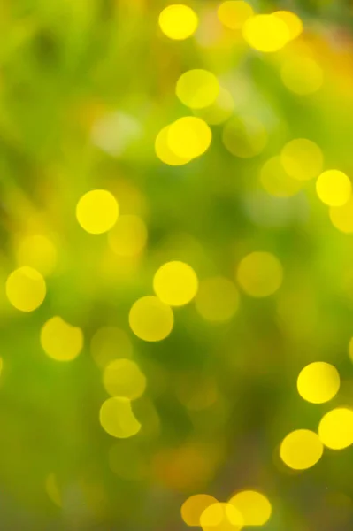 Defocus on fireflies flashes in tropical forest. — Stockfoto