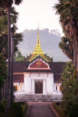 Luang Prabang Ulusal Müzesinin resmi..