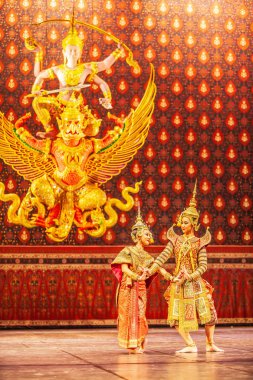 Thai Khon performansı.