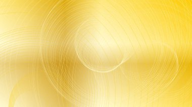 Kesişen eğri çizgilerle soyut altın arkaplan