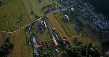 Elsass orman havadan görünümü