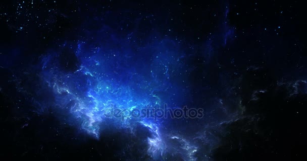Resa genom en galax i universum — Stockvideo