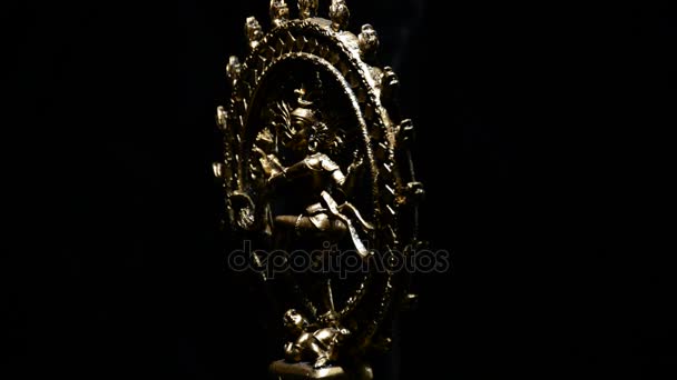 Shiva, gudom av buddhismen-religion — Stockvideo