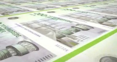 İki yüz Danimarkalı krones Danimarka, nakit para, banknot döngü