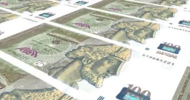 Banknot yüz Gürcü lari Gürcistan Cumhuriyeti, nakit para, döngü