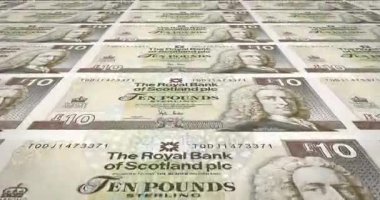 İskoç sterlinlik on: İskoçya, nakit para, banknot döngü