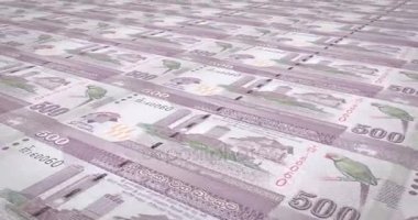 Beş yüz Sri Lankalı rupi Sri Lanka, nakit para, banknot döngü