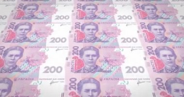 Banknot iki yüz Ukrayna, Ukrayna hryvni, nakit para, döngü