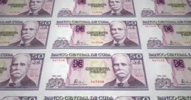 Elli Küba peso Küba, nakit para, Merkez Bankası banknot döngü