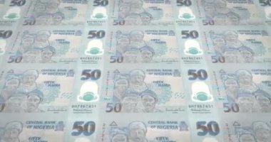Elli Nijeryalı naira Nijerya inişli çıkışlı, Merkez Bankası banknot döngü