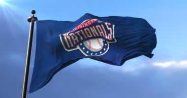 Washington Ulusal bayrak, Amerikan profesyonel beysbol takımı, sallayarak - döngü