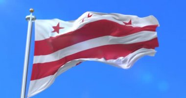 Washington city, city Amerika Birleşik Devletleri - bayrağı döngü