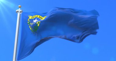 Nevada devlet, Amerika Birleşik Devletleri - bölge bayrağı döngü