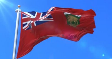 Manitoba, Kanada eyaleti - Kanada bölgesi bayrağı döngü