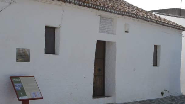 Maison Natale Poète Espagnol Salvador Rueda Benaque Une Journée Ensoleillée — Video