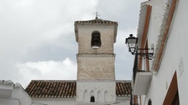 Daimalos, İspanya bir Arap Minare inşa eski Hıristiyan kilise çan kulesi
