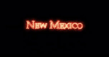 Ateşle yazılmış New Mexico. Döngü