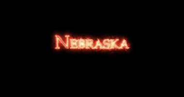 Nebraska ateşle yazıldı. Döngü