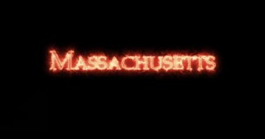 Ateşle yazılmış Massachusetts. Döngü