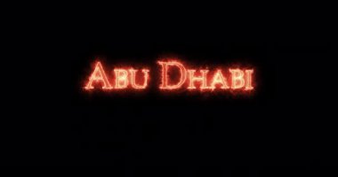 Abu Dabi ateşle yazıldı. Döngü
