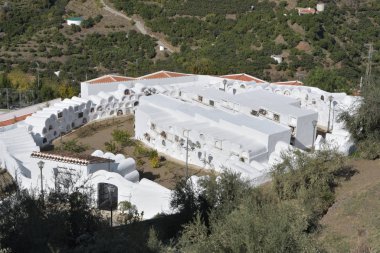 Sayalonga 'daki yuvarlak mezarlık, Endülüs, İspanya