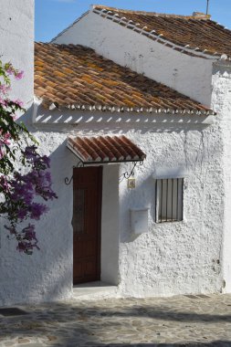 Macharaviaya, Endülüs, İspanya 'da tipik beyazev